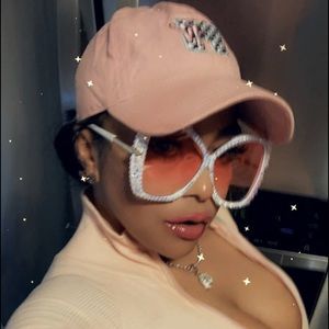 White stone glasses 👓 💎